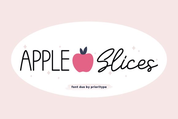 Apple Slices: A Delicate Script Font for Editorial Design