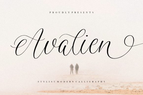 Avalien: A Delicate Script Font for Web Design