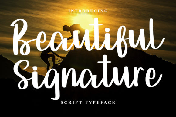 Beautiful Signature Font: Scroll-Stopping Elegance for Marketers