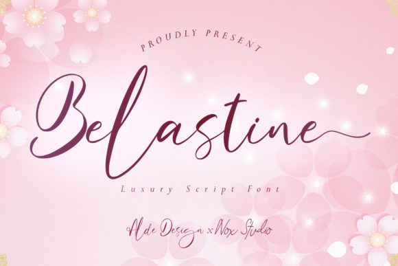 Belastine: A Handwritten Font for Elegant Editorial Design
