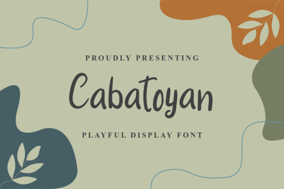 Cabatoyan: A Playful Handwritten Font for Digital Creativity