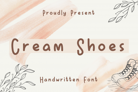 Cream Shoes Font for Branding Projects