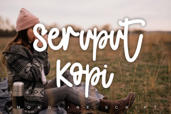 Discover the Timeless Charm of Seruput Kopi Font