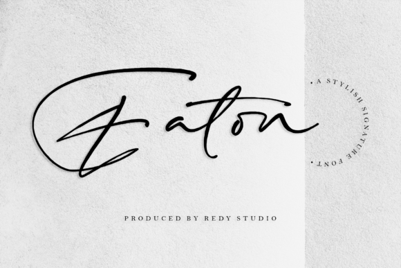 Eaton: A Handwritten Font That Elevates Real Small Business Branding