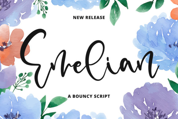 Emelian: A Script Font with Personality