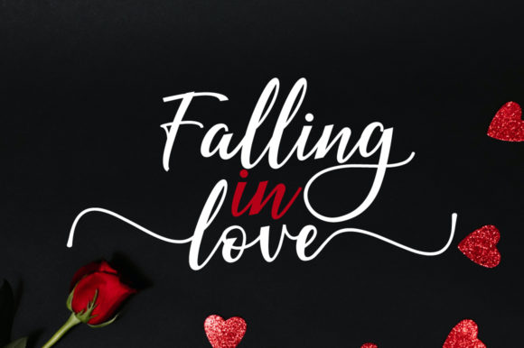 Falling in Love Font for Bold Branding