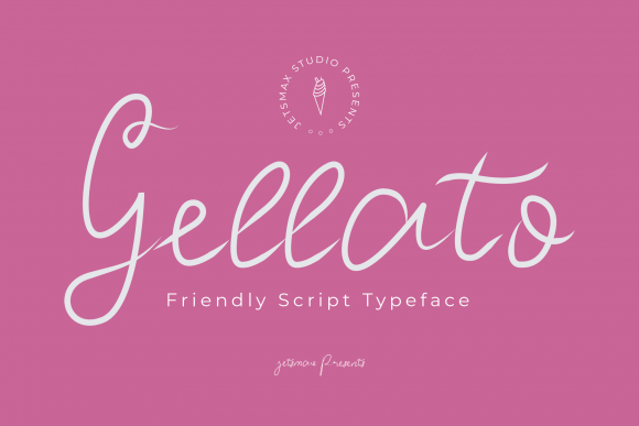 Gellato Script Font for Editorial Design