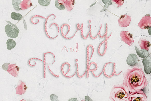 Geriy and Reika Script Font for Digital Campaigns