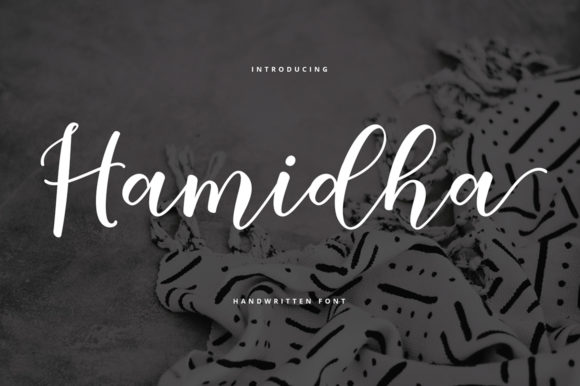 Hamidha: A Script Font That Elevates Editorial Design