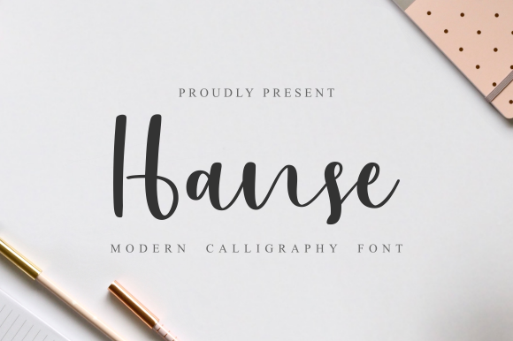 Hanse: A Handwritten Font That Brings Charm to Craft Projects