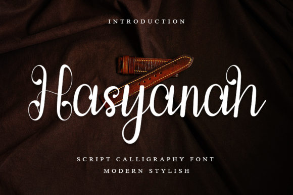Hasyanah: A Delicate Handwritten Font for Trusted Branding