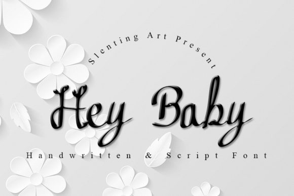 Hey Baby Script Font for Editorial Design
