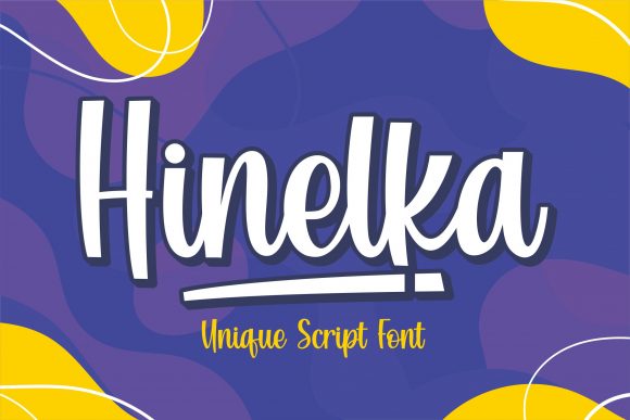 Hinelka: A Paint Brushed Script Font for Modern Branding