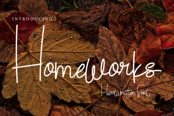 Homeworks: A Script Font That Elevates Branding