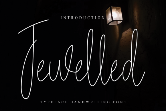 Jewelled: A Delicate Handwritten Font for Editorial Elegance