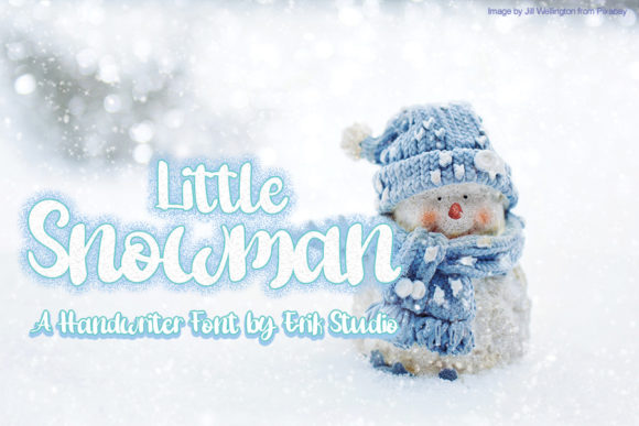 Little Snowman: A Playful Script Font for Creative Branding