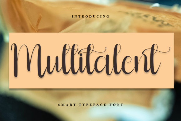 Multitalent: A Warm, Flexible Handwritten Font for Real Branding