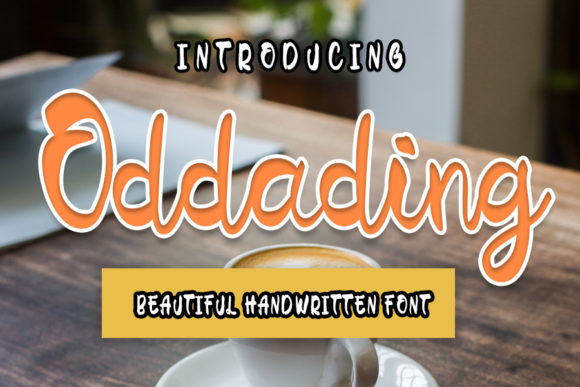 Oddading: A Handwritten Font for Your Brand’s Personality