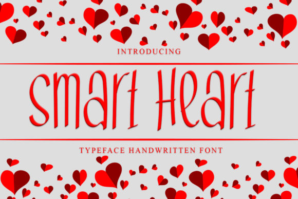 Smart Heart: A Whimsical Script Font for Modern Web Design
