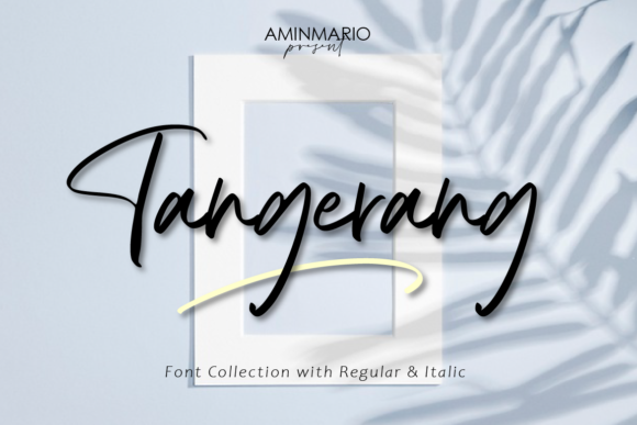 Tangerang Font for Modern Web Design