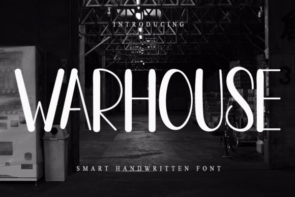 Warhouse: A Simple Handwritten Font for Professional Branding