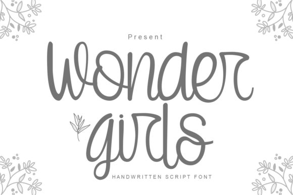 Wonder Girls Font for Business Branding